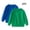 Green, variant on Efsteb Girls Sweatshirts Boys Shirts Soft Solid Color Casual Comfy Cotton Sweatshirt Long Sleeve Crew Neck Pullover for Parties(Black,1 Years)