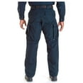 thumbnail image 3 of 5.11 Work Gear Men's Ripstop TDU Work Pants, Adjustable Waistband, Lightweight Bottom, Dark Navy, X-Large, Long, Style 74003, 3 of 4