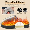 thumbnail image 3 of Ecetana Women's Slippers Warm Cozy Soft Lightweight Memory Foam Indoor House Shoes, 3 of 5