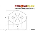 thumbnail image 2 of PU Exhaust Mount Hanger 32mm fits Subaru Impreza GC GF 92-00, 2 of 2