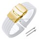 thumbnail image 3 of Correa de reloj de silicona de liberación rápida de 18 mm, 20 mm, 22 mm y 24 mm para Huawei Watch Gt2/3/4 de 46 mm para Fossil y Seiko, correas deportivas de goma, 3 of 5