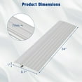 thumbnail image 1 of EDTara Threshold Ramps for Doorways, Rise Aluminum Wheelchair Ramp, 700LB Capacity Door Threshold Ramp for Mobility Devices, Bikes, and Strollers, 1 of 7