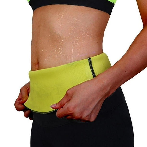 Women Hot Sweat Thermo Neoprene Body Shaper Slimming Slim Belt Trainer M4P6  