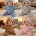 thumbnail image 7 of larppty Baby Starfish Onesie, Cute Thick Fleece Wearable Soft Newborn Baby Infant Warm Swaddle Wrap Sleeping Sack, 7 of 7