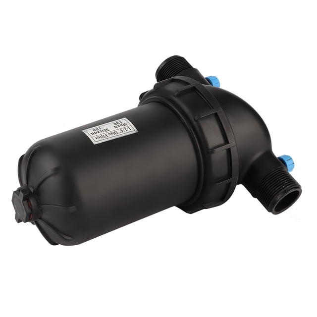Filtro de Disco de Rosca Macho G1 1/4, Bomba de Riego por Goteo para Agricultura y Jardinería, Malla 120