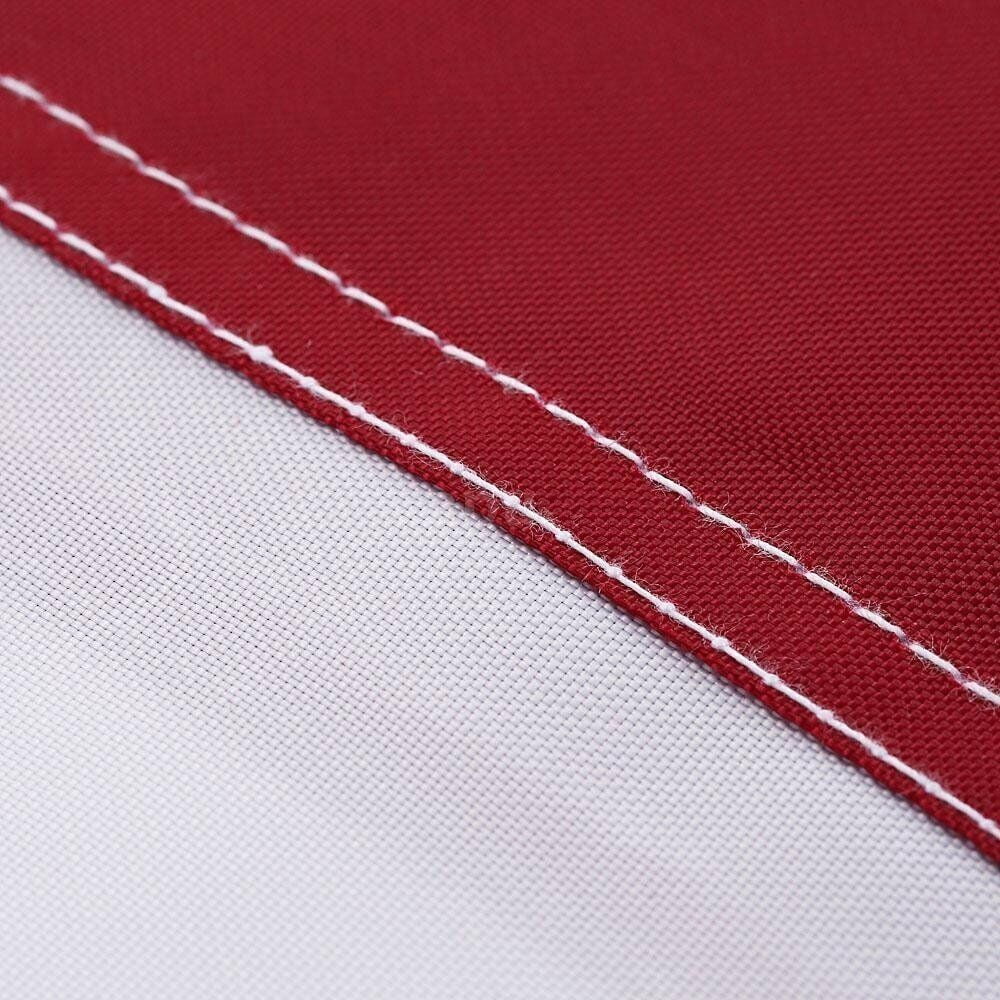 2x3 USA American Flag Nylon Heavy Duty Embroidered Stars Sewn Stripes Grommets