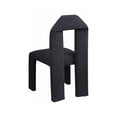thumbnail image 5 of Meridian Furniture Bennett Black Boucle Fabric Dining Chair (Set of 2), 5 of 8