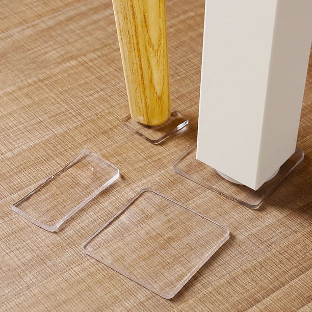 Alfombrilla antideslizante transparente a prueba de golpes para lavadora, alfombrilla antideslizante para armario de frigorífico, alfombrilla antideslizante para muebles, sofá, mesa de café,