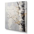 thumbnail image 2 of Designart "Abstract Grey Tree Monochrome " Floral & Botanical Canvas Print, 2 of 5