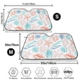 thumbnail image 2 of Goofa Colorful Seashells1 Printed Car Windshield Sunshade,Foldable Reflective Sun Visor,UV Protection Heat Blocker Sunshade,Car Cooling Accessory-Medium, 2 of 7