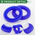 thumbnail image 5 of Universal Oil Seal UN Lip Seal Ring Rotary Shaft Seal 30x45x7mm High Pressure TPU Blue 5 Pcs, 5 of 7