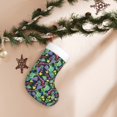 thumbnail image 7 of Yiaed Watercolor Cactuses Print Christmas Stockings, Christmas Stockings Hanging Ornaments, Christmas Stockings for Family Christmas Holiday Decorations, 7 of 7