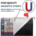 thumbnail image 4 of American Flag Patriotic Mailbox Cover Magnetic USA Independence Day Mailbox Cover Standard Size 25.5 x 21 4th of July Memorial Day Mailbox Wrap Post Letter Box Cover Decorative for Home Outdoor Garden, 4 of 6