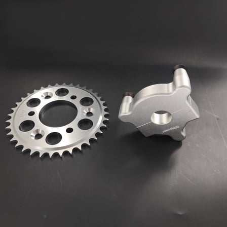 DONSP1986 36T Chain Drive Racing Sprocket and 1 inch Hub Adapter for Spoke Wheel