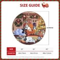 thumbnail image 2 of Defioc Bluey for Christmas Tree Skirt Snowman Xmas Tree Skirt Farmhouse Christmas Decorations Tree Mat for Holiday Party Decor-30", 2 of 6