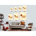thumbnail image 4 of Awkward Styles Thanksgiving Metal Print Wall Art Maple Leaf Home Decor, 4 of 5