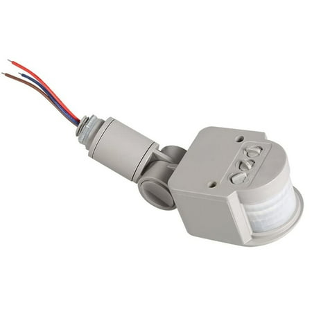 

70W Outdoor 90-250V 180 Degree Infrared PIR Motion Sensor Detector Wall Light Switch Gray