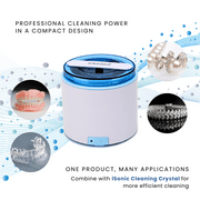 iSonic DS180-B Portable Denture/Aligner/Retainer Cleaner, DC12V, AC100–240V Worldwide