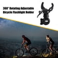 thumbnail image 3 of Ajustable Para Linterna De Bicicleta De 360 ​​Grados, Clip Para Luz Delantera De Bicicleta, Soporte Para Faro Delantero De Bicicleta De Montaña Guardurnaity OD007205-00, 3 of 5