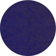 thumbnail image 1 of Ahgly Company Machine Washable Indoor Round Transitional Denim Dark Blue Area Rugs, 6' Round, 1 of 7