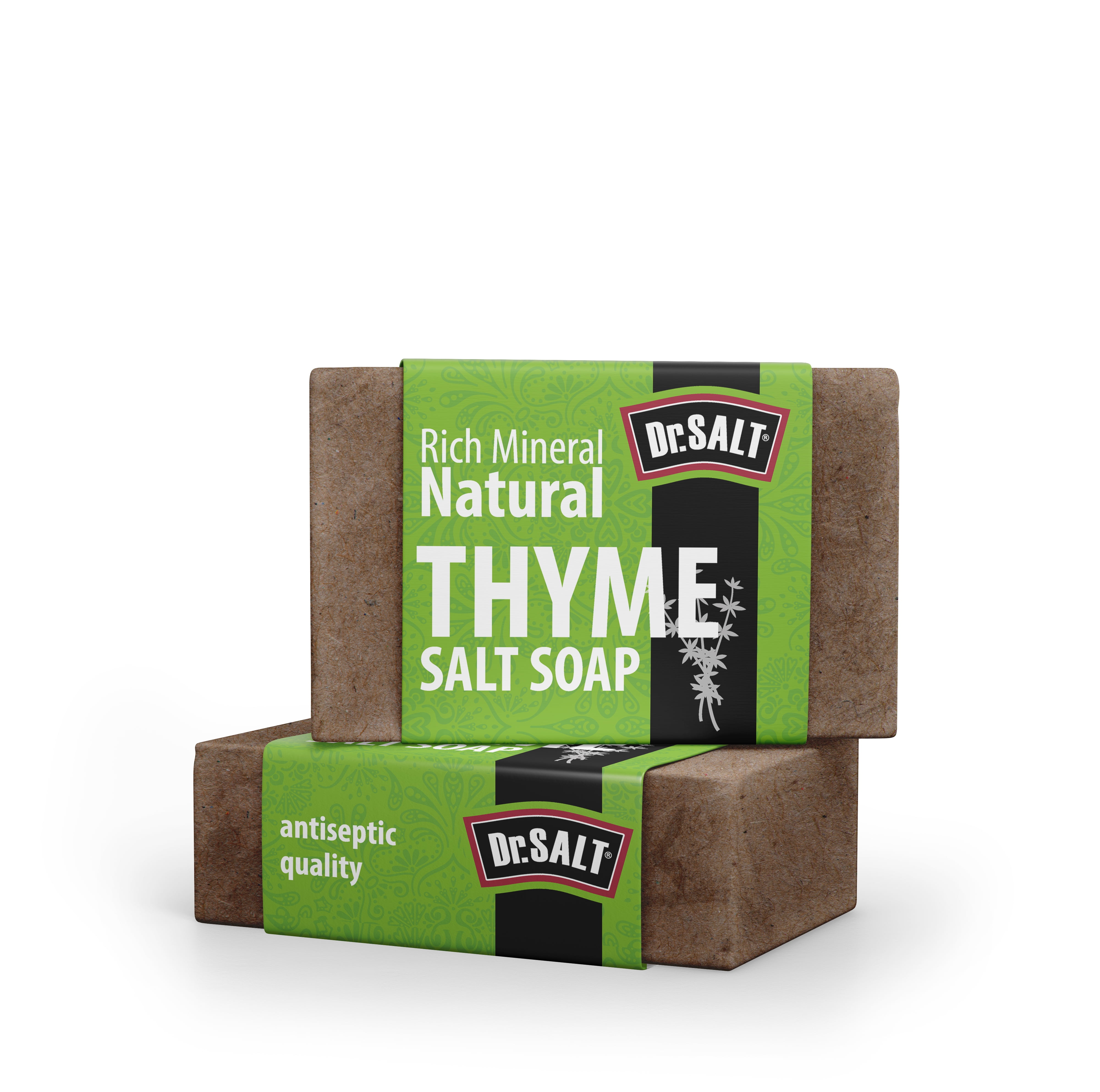 Buy 2 Bars Dr.Salt Rich Mineral Natural Thyme Salt Soap Facial Rashes