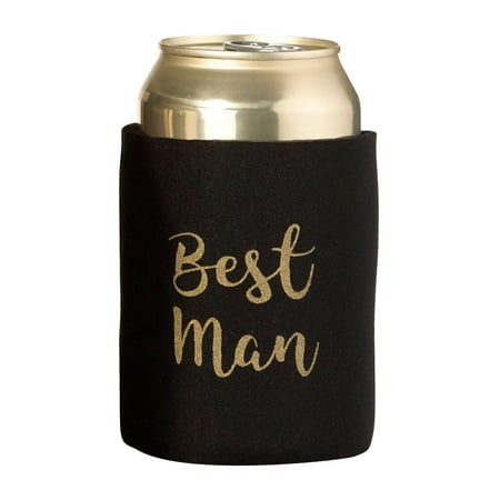 Lillian Rose Black and Gold Best Man Cozy