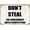 09, variant on Tin Sign Don't Steal The Government Hates Competition Wall Vintage Tin Sign for Funny Garage Man Cave Home Bedroom Living Room Cafes Wall Decor 8x12 Inches