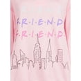 thumbnail image 4 of Warner Bros. Women's and Women's Plus Friends Pajama Top with Long Sleeves, 4 of 5
