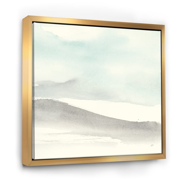 Toile Encadrée Géométrique Minimaliste Zen I - Transitionnel