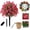 Pink, variant on 8 Types Bundles Artificial Flowers for Outdoors Decoration,Faux UV Resistant Violet Flowers with Leaves,for Garden Home Porch Outside Indoor Yard Home Patio Decor(Blue)