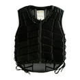 thumbnail image 1 of koolsoo Equestrian Vest Horse Riding Vest for Boys Girls Children (Black) L, 1 of 9