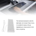 thumbnail image 4 of Teclado Gaming Con Cable, 61 Teclas, Retroiluminación Rgb, 8 Colores Individuales, Teclado Mecánico 60%, Anti-Ghosting, Alta Velocidad De Respuesta, Diseño Ergonómico, 4 of 7
