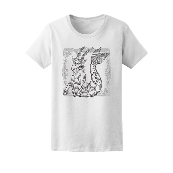 Capricorn With Fish Tail Zodiac Tee Men's -Image by Shutterstock