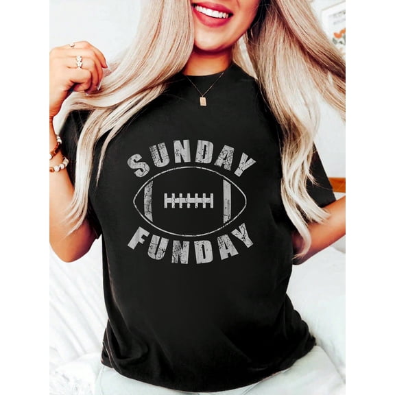 Sunday Funday Football Sports Men Women T-Shirt
