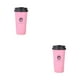 thumbnail image 3 of Taza de café ecológica Toystoory de Acero inoxidable 500ml rosa, 3 of 6