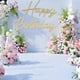 thumbnail image 4 of Letrero de madera de feliz cumpleaños, letras de feliz cumpleaños reutilizables, para arco de globos, fondo, decoración de pared, accesorio de fotos, 4 of 7