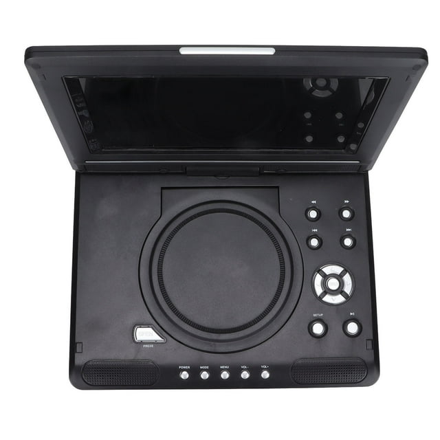 8.5" Portable DVD Player with 6.8" Swivel Screen, 5 Hours Rechargeable Battery, Car DVD Player, Support CD DVD SD Card USB, Regions Free, Dual Speakers
