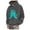 Dark Gray, variant on VBARHMQRT Navy Blue Hoodie Men's Fashion Chest 3D Printed Casual Sports Plus Size Hoodie