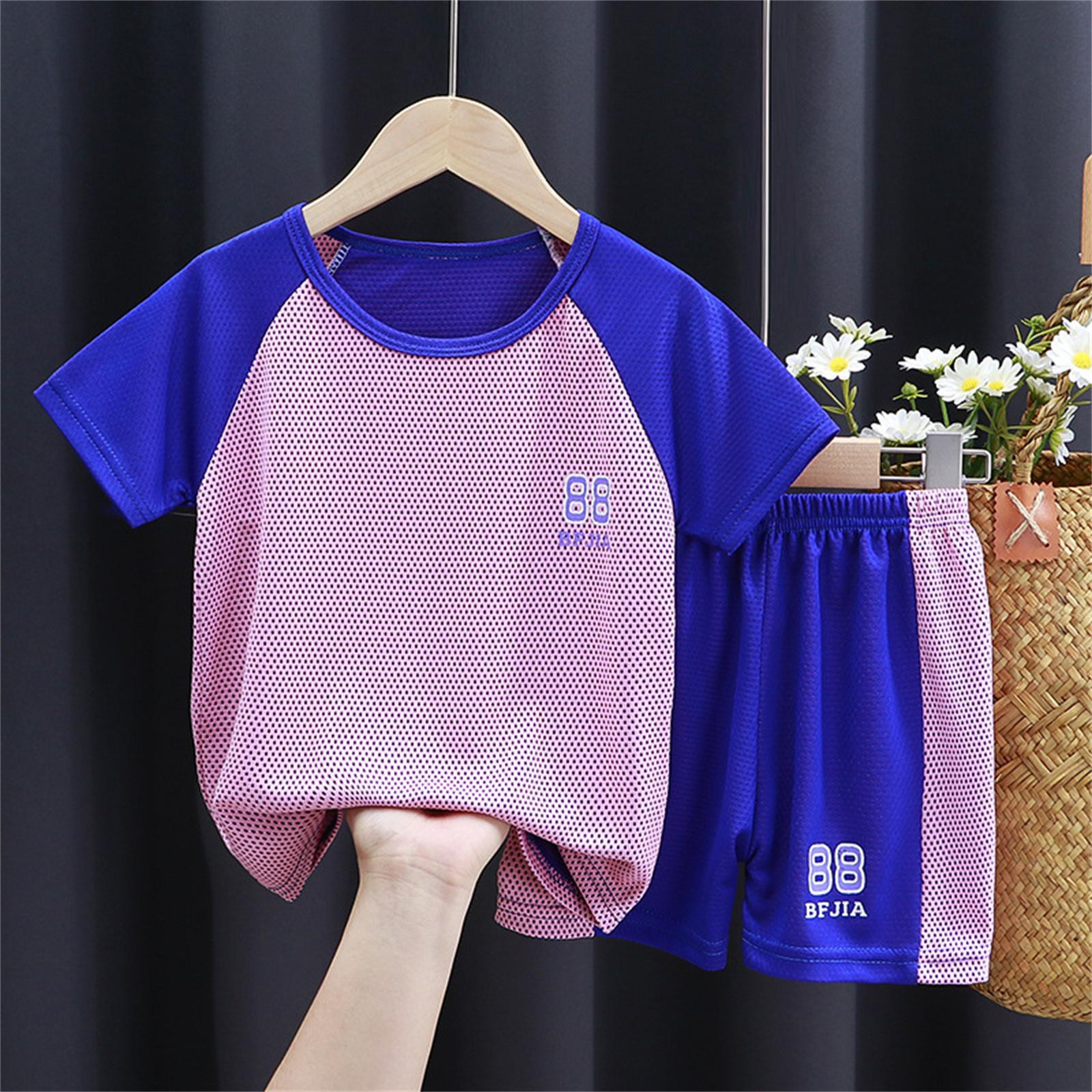Baby Boy Outfits Short Sleeved Shorts Tracksuit Boys And Girls Quick Baby Boy Outfits Short Sleeved Shorts Tracksuit Boys And Girls Quick