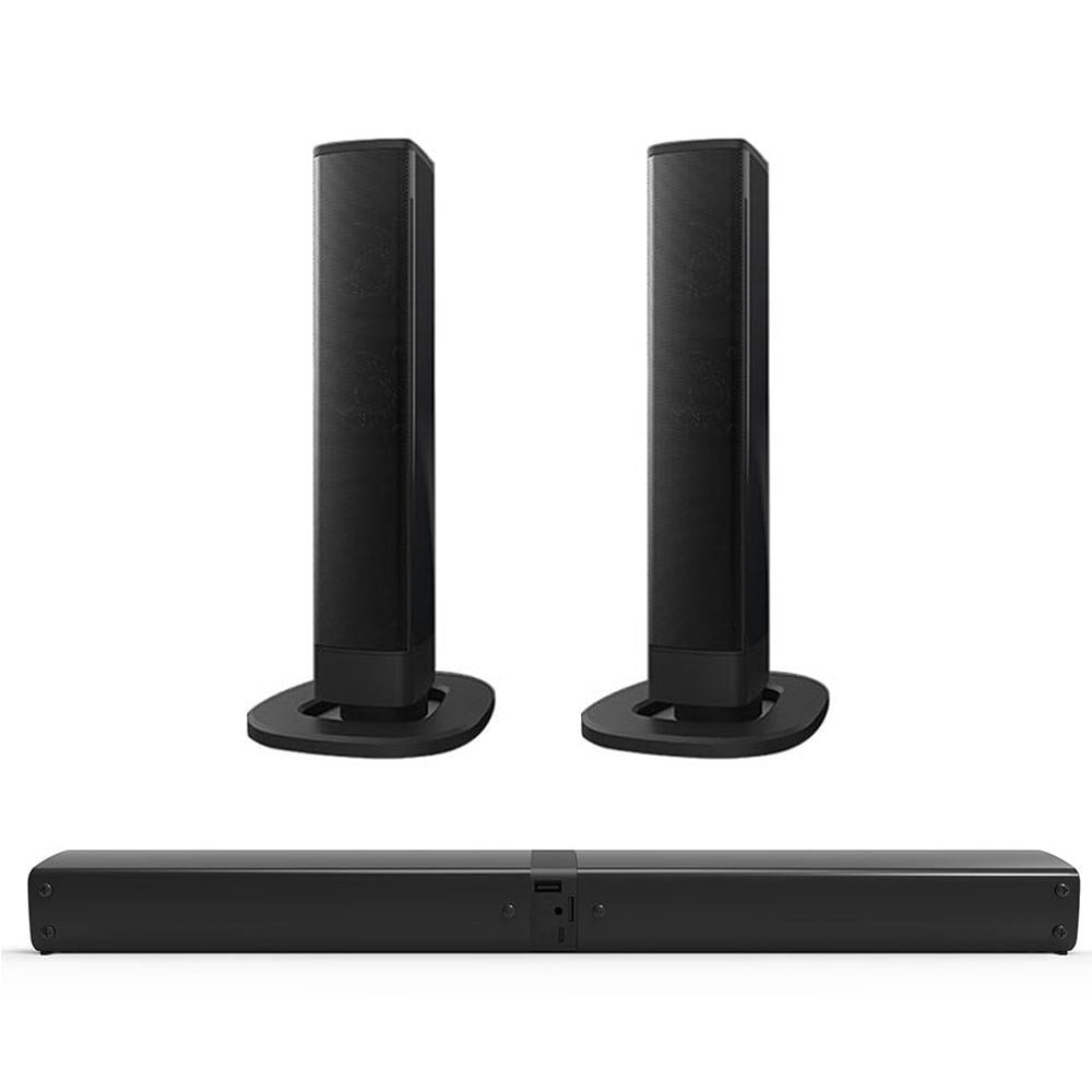 Jcarpart Home Theater Systems, Plastic Black, 5.51 lbs