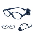 thumbnail image 5 of Montura de gafas ópticas para niños y niñas, de una sola pieza, sin tornillos, flexibles, tamaño 50/16, de 8 a 10 años, 5 of 5