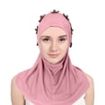 thumbnail image 2 of EnJoCho Stretch Turbans Hat for Ladies Easy Wear Soft Hijab For Women Instant Hijab Scarf Turbans Prayer Scarf Abayas Dress Clothes, 2 of 6