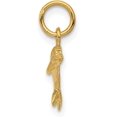thumbnail image 2 of Solid 10k Yellow Gold Dolphin Pendant - 15mm, 2 of 6