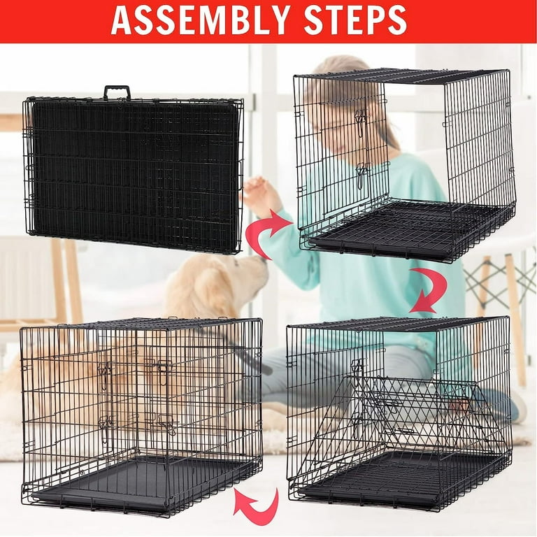 48 plastic 2024 dog crate