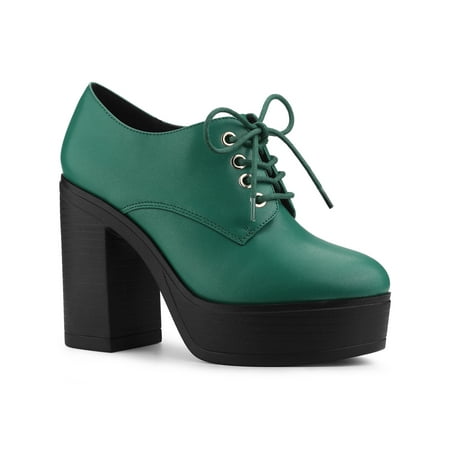 

Allegra K Women s Platform High Block Heel Ankle Boots