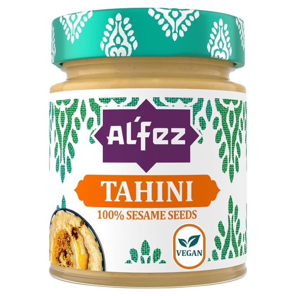 Al'Fez Natural Tahini Sesame Seeds 125g., Imported from Britain