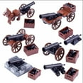 thumbnail image 6 of Medieval Military Building Block Toy Artillery Carriage Gun Siege Vehicle Transport Wolves Horse Arrow Tower Sentry Chariot K022, 6 of 10