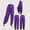 Purple, variant on SBYOJLPB Length Pants Womens Elastic Loose Casual Cotton Soft Yoga Sports Dance Harem Pants