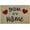You Are Home, variant on Printed Coir Doormat Welcome Mat Entry, Front Door Outdoor/Indoor Rug Non-Slip Beautiful Valentine Love 18"x28" - Home Heart