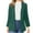 Green, variant on Fesfesfes Women Cardigan Women Business Attire Solid Color Long Sleeve Cardigan Top Jacket Coat